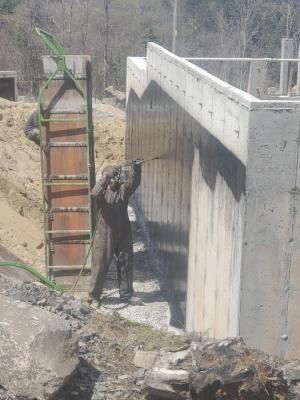 Fissure de fondation becancour droite