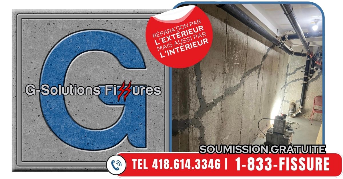 Fissure de fondation Breakeyville