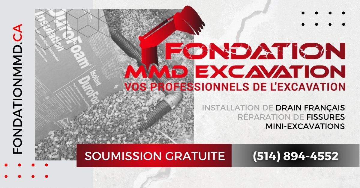 Fissure de fondation Westmount